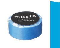 Washi Tape solid neon blue 15mm