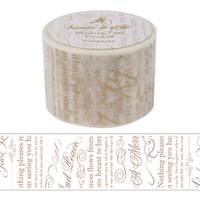 Wide Washi Tape Calligraphy 38mm