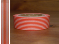 Washi Tape border orange 15mm