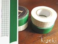Washi Tape grid green 2er Set 18mm
