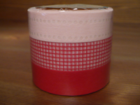 Washi Tape Red 3er Set 15mm
