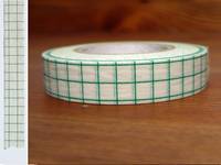 Washi Tape grid green 12mm