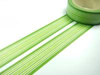 Washi Tape green lines 15mm
