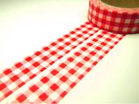 Washi Tape red cloth 15mm
