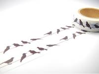 Washi Tape birds 15mm