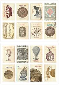 Stamp Sticker Antique