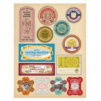 Sticker Vintage Label Sticker Vintage Label