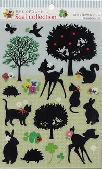 Aufkleber Silhouette Tiere Aufkleber Silhouette Tiere