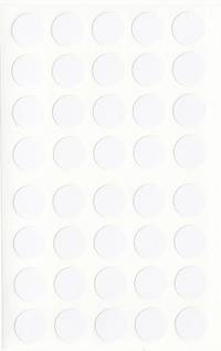 Aufkleber Punkte weiß 80pcs Aufkleber Punkte weiß 80pcs