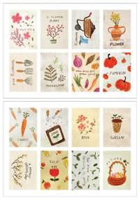 Stamp Sticker Garden Stamp Sticker Garden