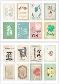 Stamp Sticker Happiness Stamp Sticker Happiness