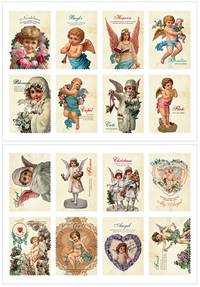 Stamp Sticker Angel Stamp Sticker Angel