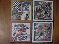 water activated seal 4pcs Collection water activated seal 4pcs Collection