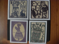 water activated seal 4pcs EX LIBRIS 2 water activated seal 4pcs EX LIBRIS 2