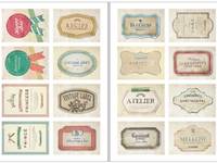 Stamp Sticker Label Stamp Sticker Label