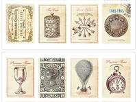 Stamp Sticker Antique Stamp Sticker Antique