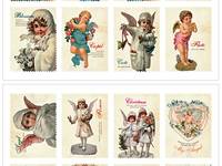 Stamp Sticker Angel Stamp Sticker Angel