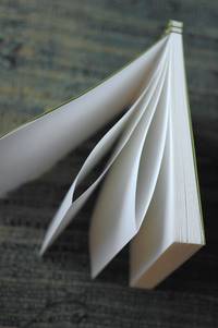 Notizbuch Wood block print Talking blau Notizbuch Wood block print Talking blau