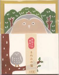 mini letter set Eule mini letter set Eule