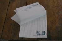 glassine letter pad Butterfly 5 sheets glassine letter pad Butterfly 5 sheets