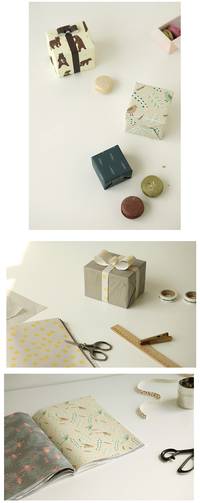 Wrapping paper book Wrapping paper book