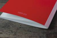 college notebook A5 red (liniert)
