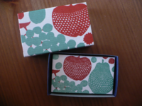 mini card 20pcs. apple and pear mini card 20pcs. apple and pear