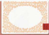 Letterpress folio card M. small flower Letterpress folio card M. small flower