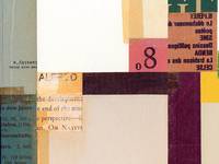 Yoko Inoue collage postcard A Yoko Inoue collage postcard A