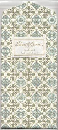 Sheri Lynn envelope blue arabesque Sheri Lynn envelope blue arabesque