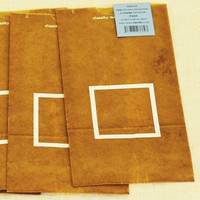 Wax paper bag M (Frame) 1pc