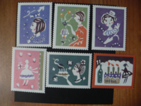 water activated seal 6pcs Girl water activated seal 6pcs Girl