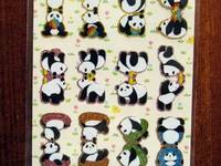 index seal Panda Glitzer index seal Panda Glitzer