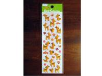 Aufkleber Reh und Eichhörnchen Aufkleber Reh und Eichhörnchen