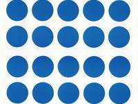 Aufkleber Punkte blau 80pcs Aufkleber Punkte blau 80pcs