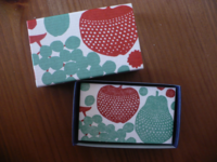 mini card 20pcs. apple and pear