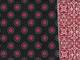 2 design pattern - Dot Flower red 2 design pattern - Dot Flower red