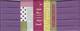 Schrägband uni purple 10mm Schrägband uni purple 10mm