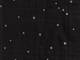 Starry black double gauze Starry black double gauze