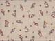 Wachstuch Herr & Frau Hase beige Wachstuch Herr & Frau Hase beige
