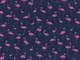 Flamingos dunkelblau Flamingos dunkelblau