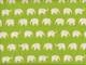 Elefanten groß weiß auf grün