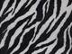 Fabric Sticker Safari zebra A4