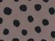 Punkte groß ash mauve schwarz Punkte groß ash mauve schwarz