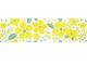 Masking Tape yellow flower 15mm