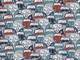 Retro Car blue red Retro Car blue red