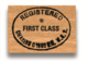 Rubber Stamp First Class