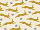 Cotton+Steel In The Woods - Playful Hare - Amber Cotton+Steel In The Woods - Playful Hare - Amber