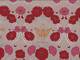 Wachstuch Poppy and butterflies beige Wachstuch Poppy and butterflies beige