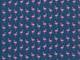 Wachstuch Flamingo klein blau Wachstuch Flamingo klein blau